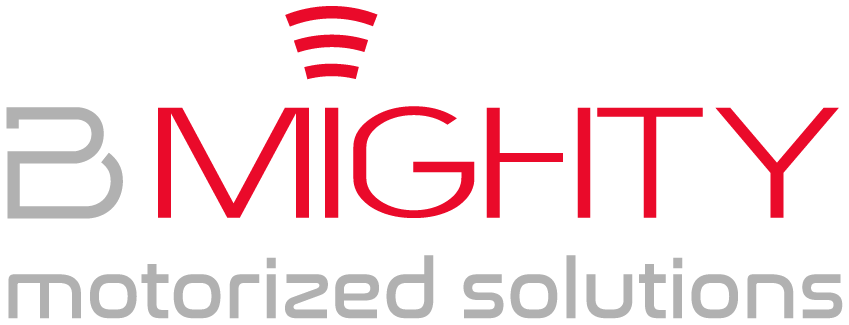 B MIGHTY motorized solutions logo